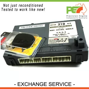 Unidad de control corporal OEM + FOB llaves (BCM) para HOLDEN COMMODORE VY 5.7 Lt -Exchange - Imagen 1 de 4