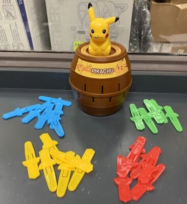 Pokemon Pikachu Pop-Up Roulette Game Missing One Green - Image 1 of 4