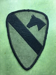 US Army 1st Cavalry Division Subdued Patch - Picture 1 of 3