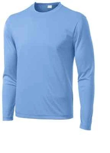MEN'S MOISTURE WICKING DRY FIT SPORT-TEK Long Sleeve T-SHIRT NEW XS-4XLT ST350LS - Picture 1 of 22