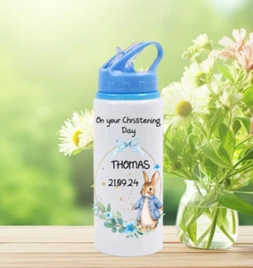 Botella de agua regalo bautizo personalizada, idea bautizo, regalo recuerdo - Imagen 1 de 2