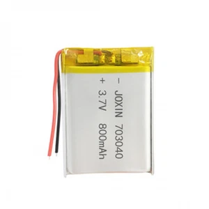 1/5Pcs 3.7V 800Mah Rechargeable Li Polymer Battery 703040 Short Circuit Protect - Foto 1 di 6