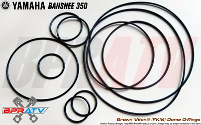 Yamaha Banshee 350 Vito's Hemi Head Domes Orings O-rings BROWN VITON O-Ring Kit - Image 1 of 4