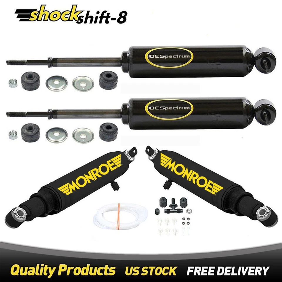 Amortiguador delantero trasero para Chevrolet C1500 4,1 L 1989-1990 1991 amortiguadores Foto 1 de 1