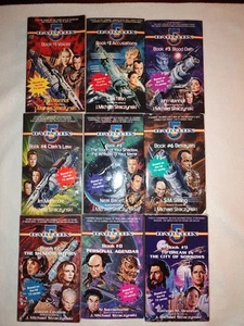Original Babylon 5 Vol 1-9 pb books Dell good condition - Imagen 1 de 4
