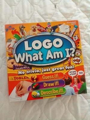 Logo What Am I? Board Game Complete Set - Image 1 of 4
