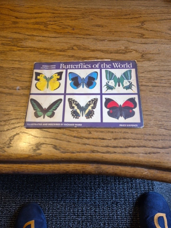 Brooke Bond Tea Cards - Album for Butterflies of the World Incomplete set VGC - Image 1 of 1