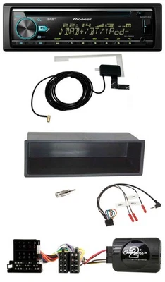 Pioneer MP3 Lenkrad CD USB DAB Autoradio für VW Passat Golf IV Polo schwarz - Bild 1 von 4