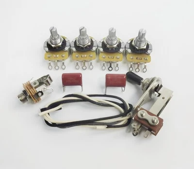 Kit de cableado Cts 500k PotsES335 eje de cobre Gibson Foto 1 de 2
