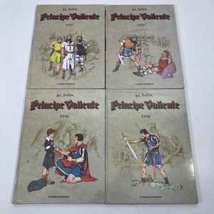 Hal Foster 4 Principe Valiente 1956-1959 SEALED Spanish Planeta De Agostini Lot - Picture 1 of 4