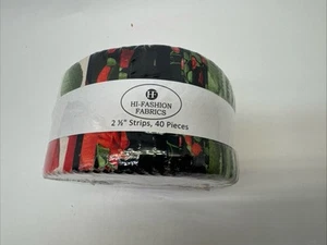 Hi-Fashion Stoffe 2 1/2" Streifen 40 Stück TT Rosengarten - Bild 1 von 4