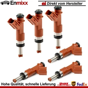 6Pcs Einspritzdüse 23250-31050 Für Toyota Camry Sienna Lexus RX350 3.5L V6 07-15 - Bild 1 von 12