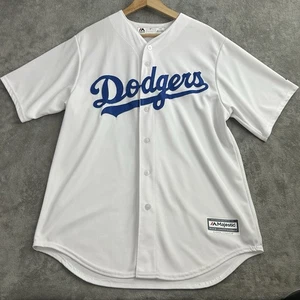Majestic Jersey Mens Large Los Angeles Dodgers Baseball #35 Bellinger Cool Base - Picture 1 of 13