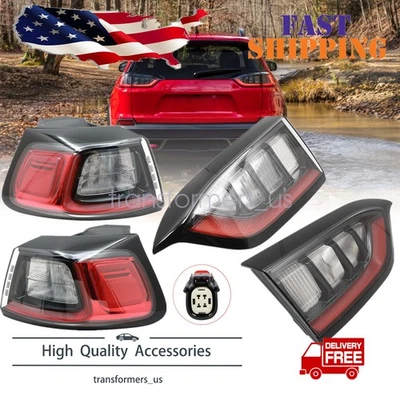 Todas las luces traseras para Jeep Cherokee 2019 2020 2021 2022 2023 interior+exterior izquierda+derecha Foto 1 de 4