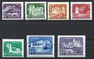 Hungría - Juego Castillos y Castillos MNH 1960 Mi. 1703-1709 - Imagen 1 de 1