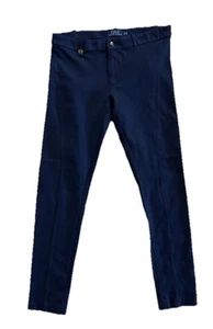 Polo Golf Ralph Lauren Women's Super Stretch Pants Skinny Navy Blue Size 10 - Picture 1 of 14