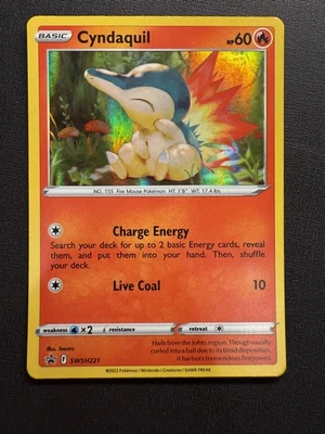 Cyndaquil - Promo SWSH: Sword & Shield Promo Cards SWSH221 NM - Image 1 of 2