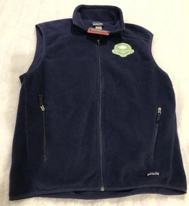 Patagonia Synchilla Herren L Fleece Weste blau LOGO PALMETTO BASEBALL HOLDINGS - Bild 1 von 11