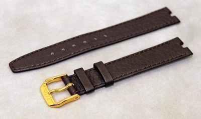 Genuine RADO Brown Leather 16mm Ladies Watch Bracelet Strap 8722 8722-B - Image 1 of 2