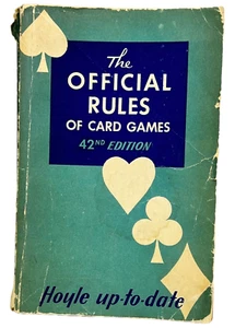 The Official Rules Of Card Games - Hoyle - 42nd Edition - GUC - Imagen 1 de 12