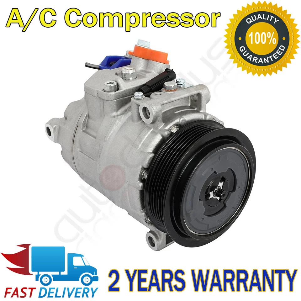 A/C Compressor For 03-11 Mercedes-Benz CLS55 CL500 CL550 For 2005 R350 3.5L 5.0 - Image 1 of 4