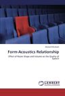 Form-Acoustics Relationship.New 9783659265501 Fast Free Shipping<|