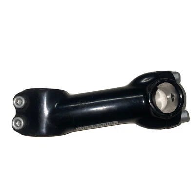 Bicycle bike stem 110mm +/-5 degree 25.4mm 1 1/8th” Black, Bolts Included - Image 1 of 4