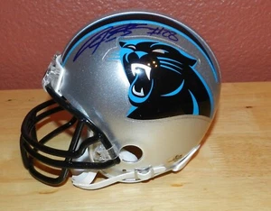 Jonathan Stewart Carolina Panthers Signed Mini Helmet Riddell VSR-4 COA - Picture 1 of 3