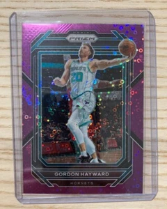 Gordon Hayward 2022-23 Panini Prizm Basketball Purple Disco /75 - Bild 1 von 2