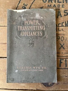 1905 Webster Mfg Chicago Power Transmitting Appliances Catalog Industrial Supply - Picture 1 of 9