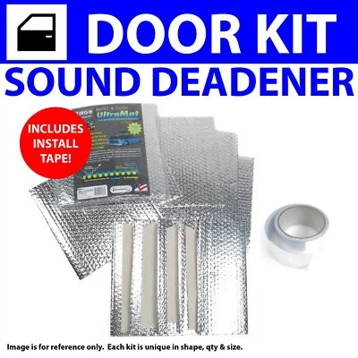 Heat & Sound Deadener Ford Fairlane 1966 - 1967 4 Door Kit + Seam Tape 21762Cm2 - Image 1 of 4