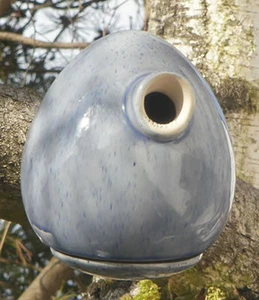 Vogelhaus Brutkasten Nistkasten Keramik Nisthöhle T TK - Bild 1 von 2