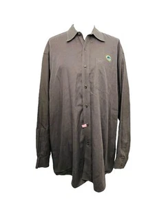 Green Bay Packers Men's XL Button-Down Shirt Cutter & Buck Brown NFL - Picture 1 of 9