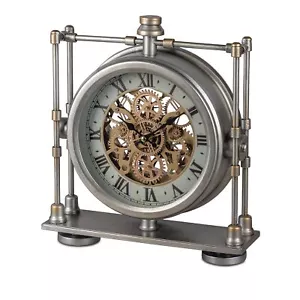 Tischuhr, Standuhr MOVE ANTIK mit beweglichen Zahnrädern H. 34cm Formano - Bild 1 von 2