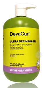 DevaCurl Ultra Defining Gel 32 oz - DEFINE Strong hold No Crunch NEW - Picture 1 of 2