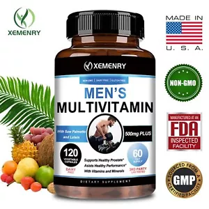 Männer Multivitamin - Männer Prostata Gesundheit - MultiMineral, Sägepalme - Bild 1 von 11