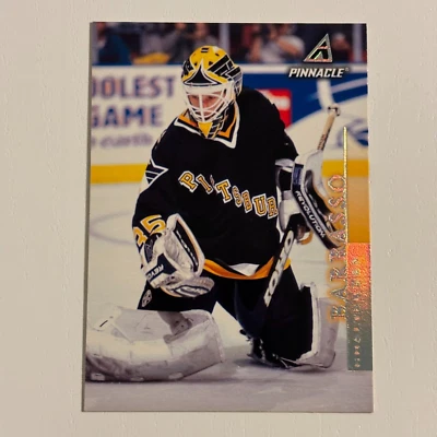 1997-98 Pinnacle - #76 Tom Barrasso - PENGUINS - BUY 2 GET 2 FREE - Image 1 of 2