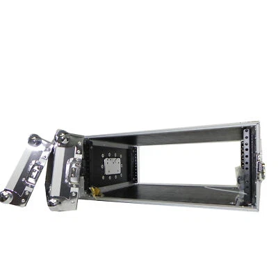 Estante de efectos ProX X-4UE 4U Deluxe 14" riel profundo a riel con asas Foto 1 de 4