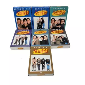 Seinfeld Seasons 1-6 and 8 DVD Box Sets 1,2,3,4,5,6,8 Acceptable Condition - Foto 1 di 4