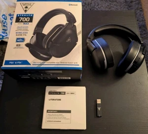 Turtle Beach Stealth 700 Gen 2 MAX Wireless Headset - Playstation 5 PS5 & PC - Picture 1 of 4
