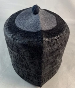 Authentic African Native Made Hausa/Fulani Fila/ Kufi Hat ~ 23” - Picture 1 of 7