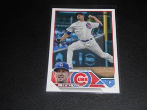 2023 Topps Advanced Stats #535 DREW SMYLY SP card! #d/300 CUBS!