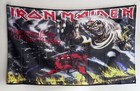 IRON MAIDEN THE NUMBER OF THE BEAST FLAG / WALL ART – 5x3 FT- FESTIVALS - ROCK