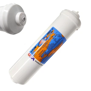 Omnipure K5521-JJ Inline Carbon Block 10mic  - 12 x 2.5 1/4 QC - Picture 1 of 1