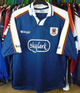 BRADFORD BULLS 2001 CHANGE Bloggs RUGBY LEAGUE SHIRT TRIKOT TOP LARGE ERWACHSENE - Bild 1 von 5