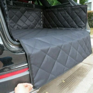 AUDI A4 AVANT ESTATE -Heavy Duty Quilted Car Boot Liner Mat Dog Guard Protector - Picture 1 of 12