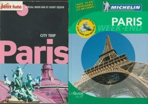 PETIT FUTE PARIS + PARIS WEEK-END MICHELIN + PARIS POSTER GUIDE - Picture 1 of 1