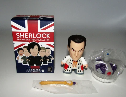 TITANS VINYL FIGURES THE SHERLOCK BAKER STREET COLLECTION MORIARTY CROWN JEWELS Cover