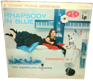 Levant Plays Gershwin Rhapsody In Blue LP Vinyl Record Album CL700 - Picture 1 of 8