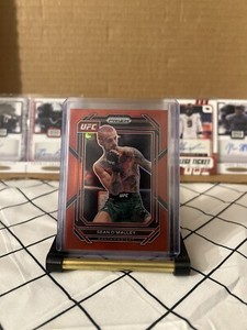 2023 Prizm UFC Ruby Red Wave Sean O'Malley #156 Bantam Weight CHAMP 🔥102/199